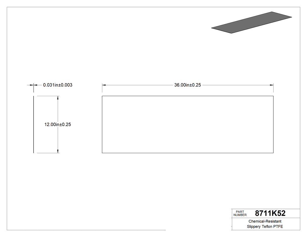 Technical drawing - 8711K52